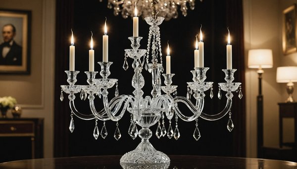 Découvrez les candélabres en cristal dans l'art déco moderne