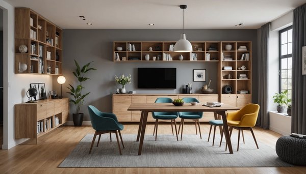 Guide complet des meubles multifonctions pour optimiser petits espaces